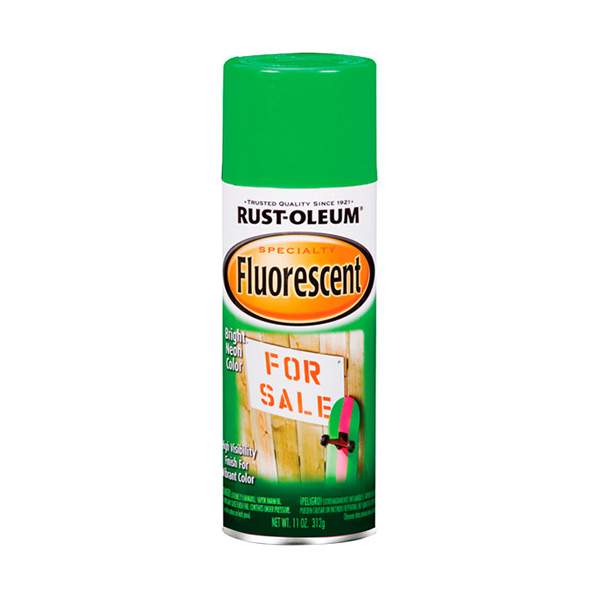 Краска флуоресцентная Rust-Oleum Speciality 1932830 глянцевая (зелёный)