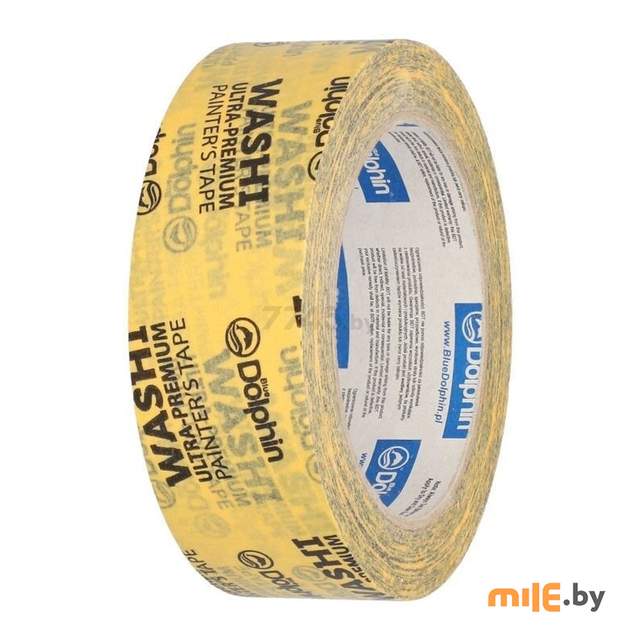 Малярная лента Blue Dolphin на рисовой бумаге Washi 300-1-02 30мм x 50м