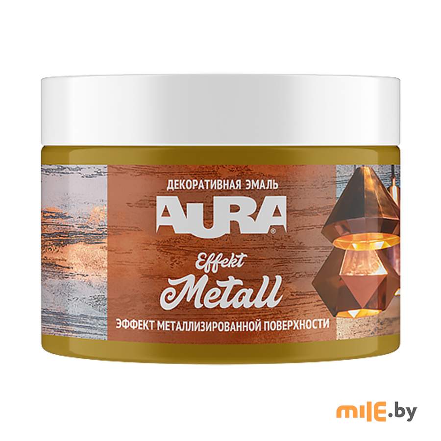 Эмаль декоративная Aura Effekt Metall жемчуг 0,8 кг