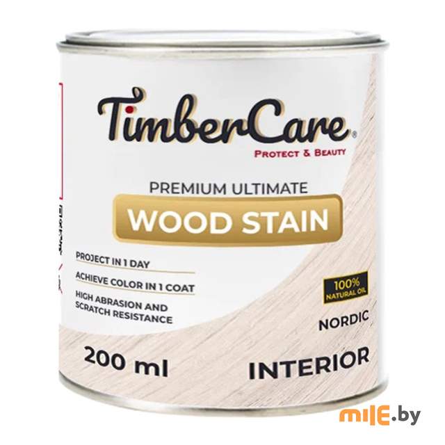 Масло тонирующее высокой прочности TimberCare 350001 (скандинавский бук) 0,2 л