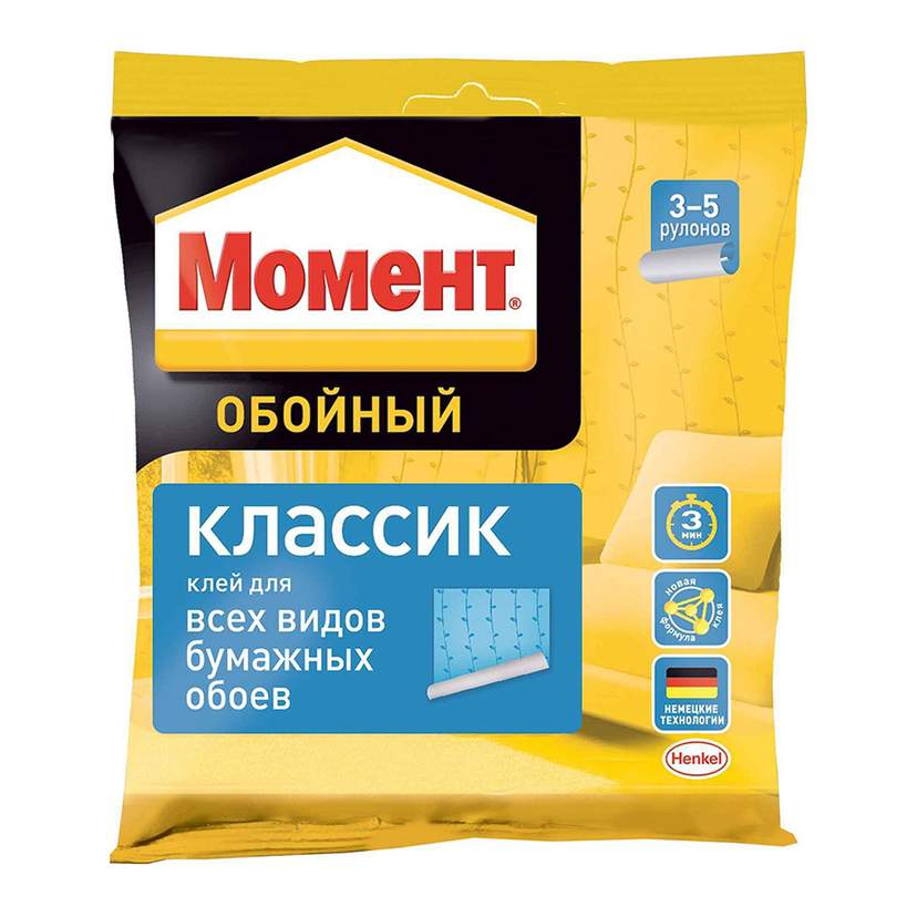 Клей для обоев Момент Классик 100 г