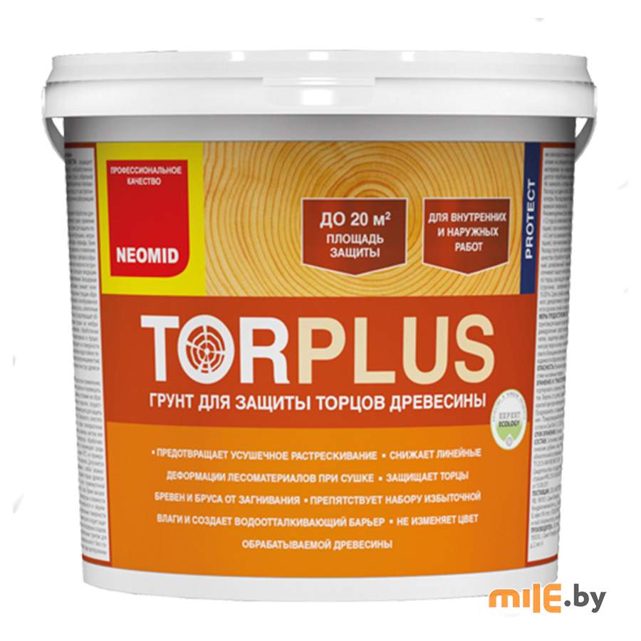Грунт для защиты торцов древесины NEOMID TOR plus 5кг