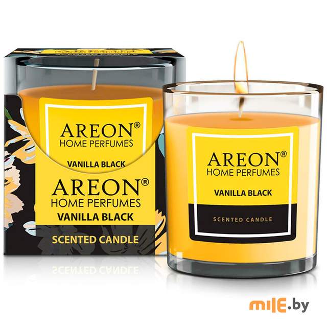 Свеча ароматическая Areon Vanilla Black