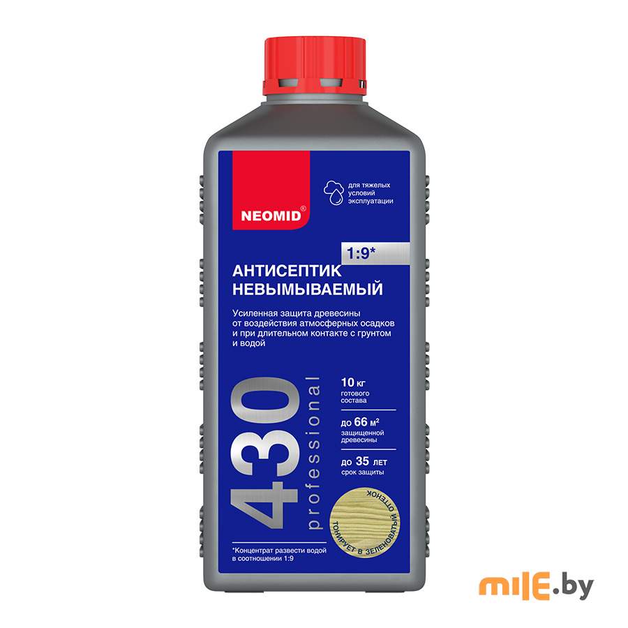 Консервант невымываемый для древесины NEOMID 430 Eco 1кг
