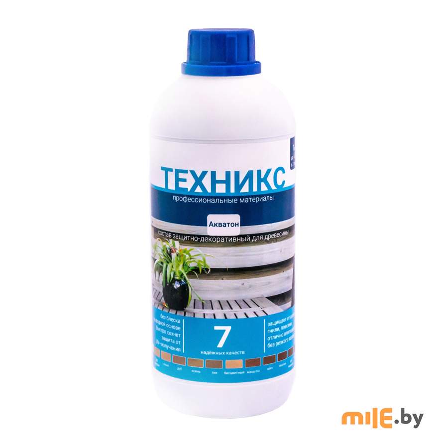 Пропитка для дерева Техникс Акватон 1 кг (дуб мореный)