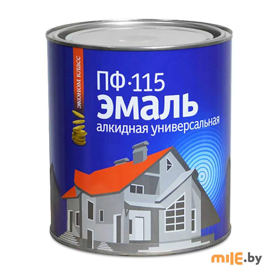 Эмаль Эконом ПФ-115 алкидная универсальная белая 1,8 кг