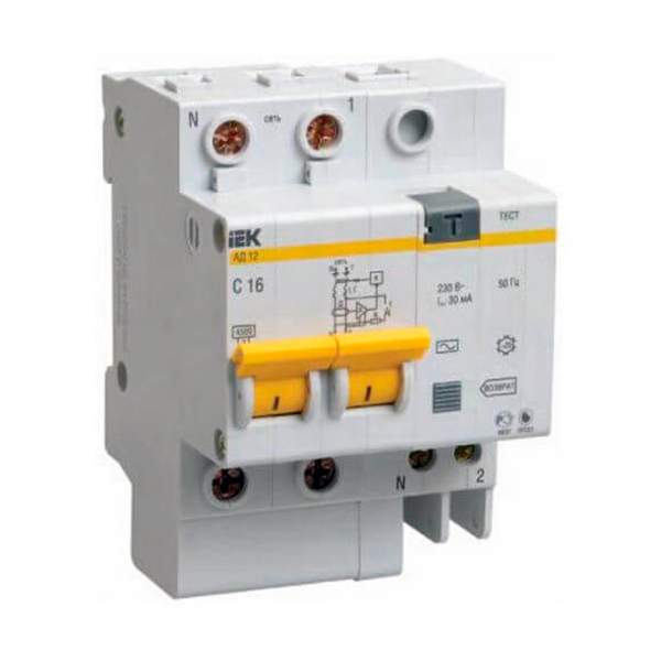 Дифференциальный автомат IEK 25 А MAD10-2-025-C-030