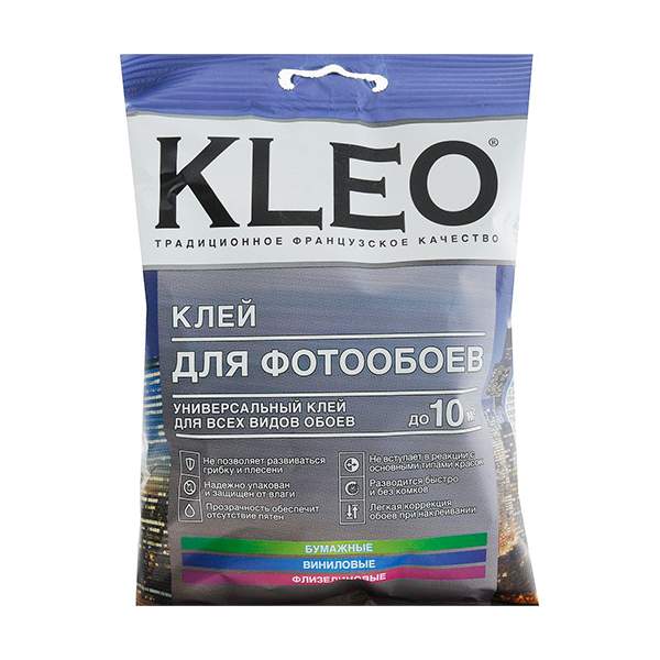 Клей обойный Kleo PHOTO для фотообоев 60 г
