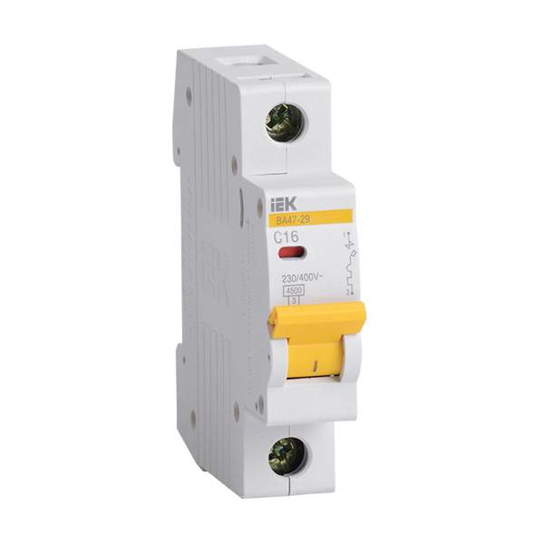 Автоматический выключатель IEK ВА47-29 (MVA20-1-050-C) 50 А