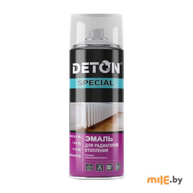 Эмаль алкидная Deton Special для радиаторов отопления 520 мл (белый)