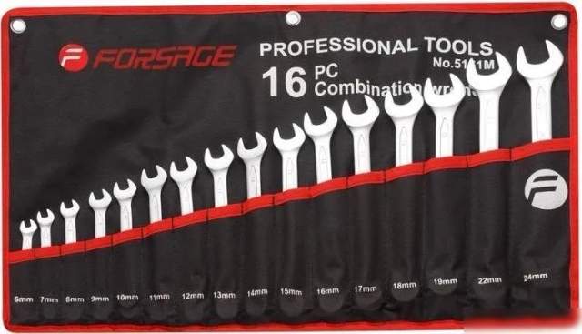 Набор ключей FORSAGE F-5161P (16 предметов)