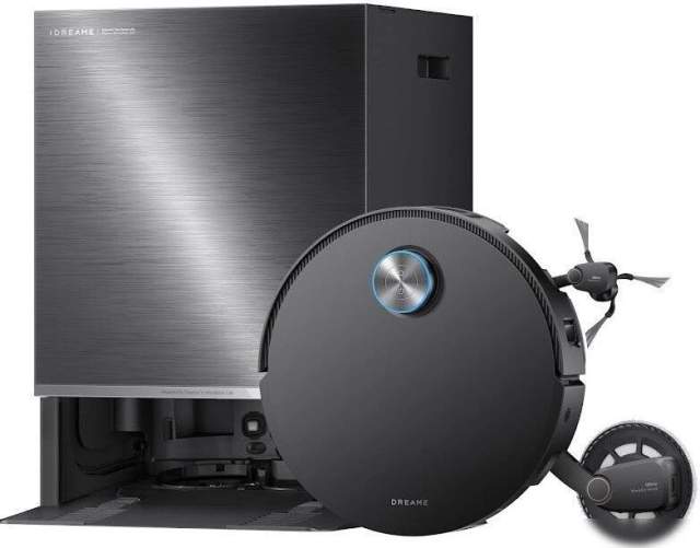 Робот-пылесос Dreame Robot Vacuum X60 Pro Ultra MatriX Black RLM92DE (евровилка, черный)