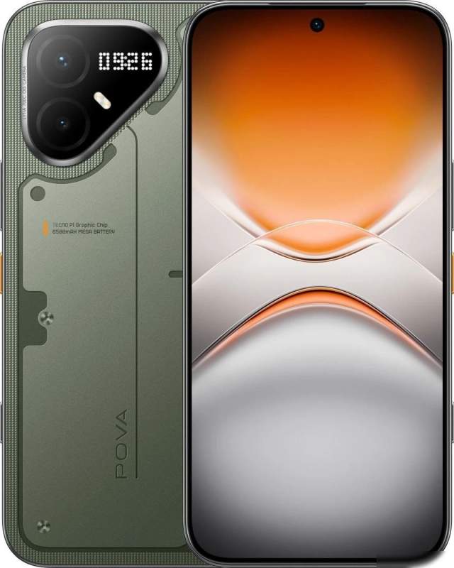 Телефон Tecno Pova 8 Pro 5G LK7 8GB/256GB (зеленый)