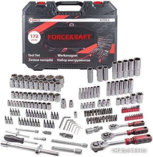 Универсальный набор инструментов ForceKraft FK-41723-5 (172 предмета)