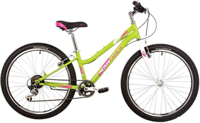 Велосипед Novatrack Jenny 2023 24SHV.JENNY.12GN23 (зеленый)