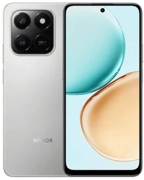 Телефон Honor X7d 8GB/256GB (серебристый)