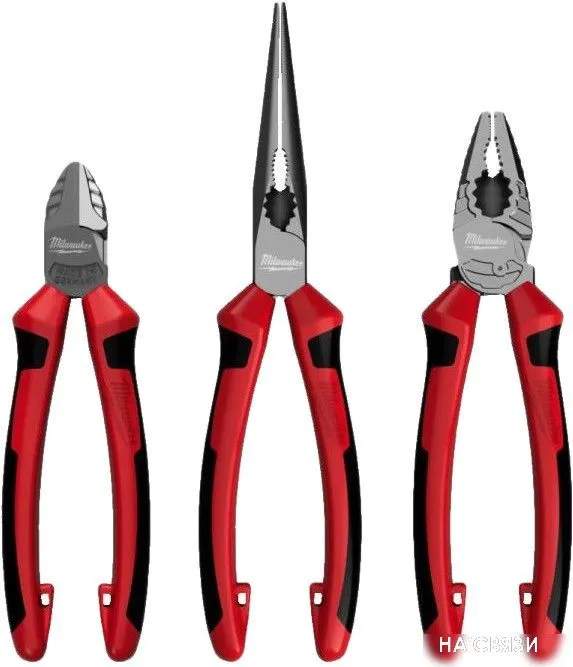 Набор пассатижей Milwaukee 4932492773 (3 предмета)