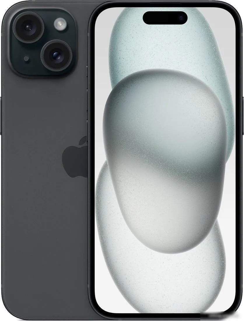 Телефон Apple iPhone 15 128GB (черный)