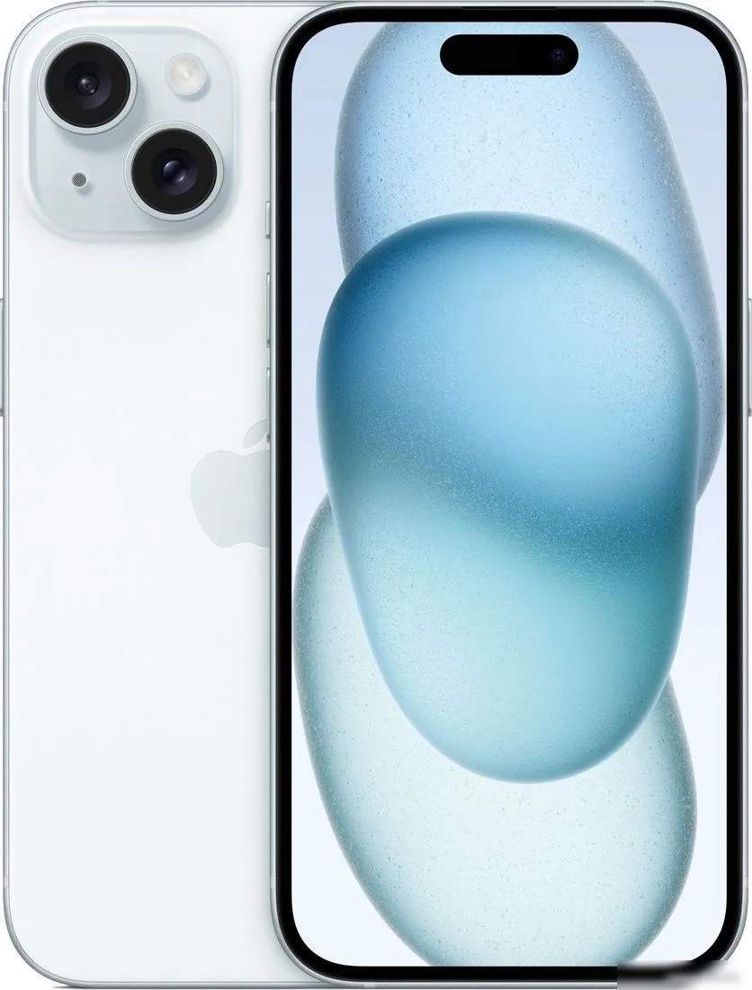 Телефон Apple iPhone 15 128GB (голубой)
