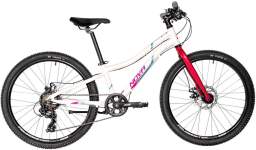 Велосипед Novatrack Novara 6.D 2025 24AHD.NOVARA.10WT5 (белый)