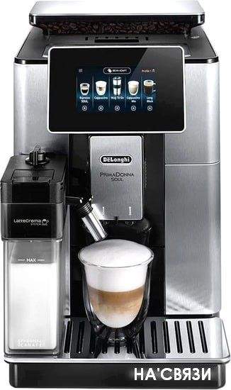Эспрессо кофемашина DeLonghi PrimaDonna Soul ECAM 610.74.MB