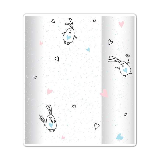 Обложка для тетрадей "Bunny", 350x210 мм, разноцветный