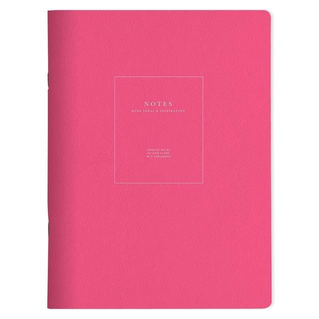 Тетрадь "Notes", А4, 48 листов, клетка, малиновый