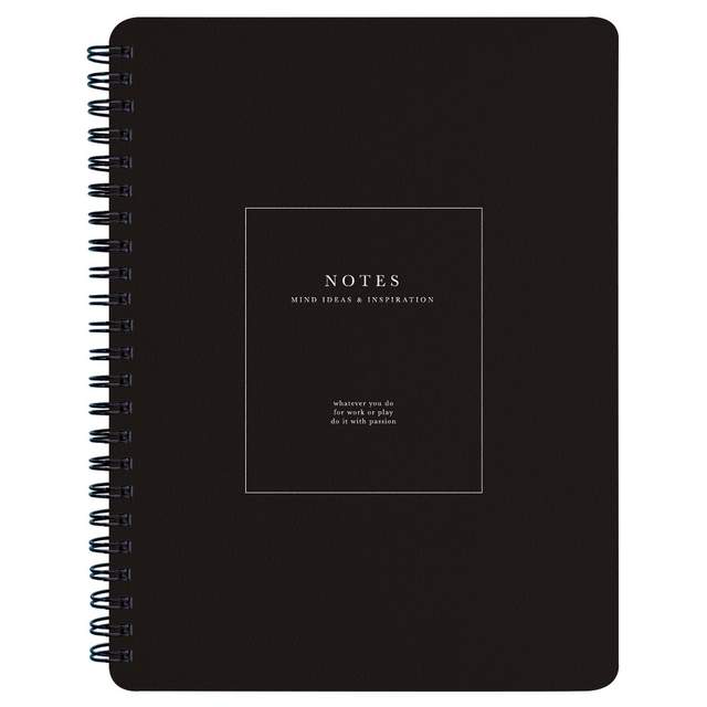 Тетрадь "Notes", А5, 80 листов, клетка, черный