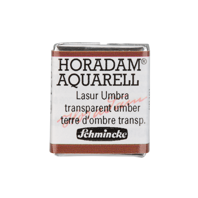 Краски акварельные "Schmincke Horadam", 671 умбра прозрачная, полукювета