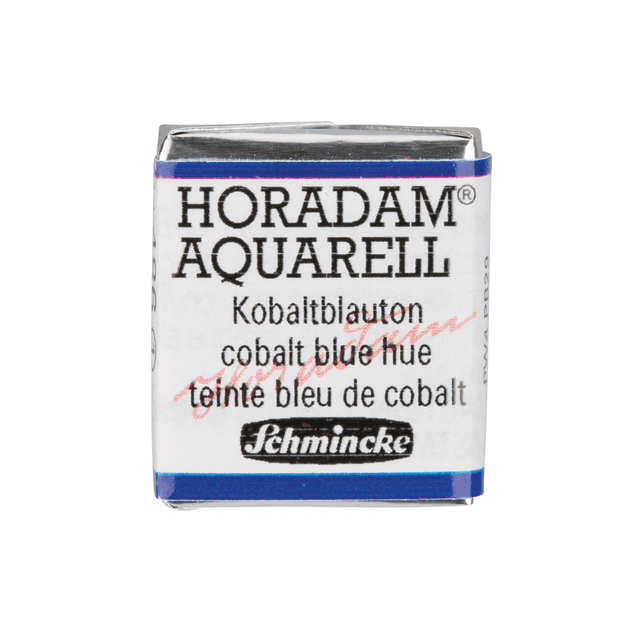 Краски акварельные "Schmincke Horadam", 486 кобальт синий, полукювета