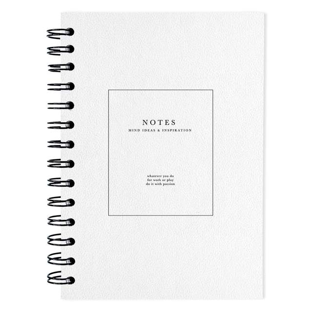 Тетрадь "Notes", А5, 120 листов, клетка, белый
