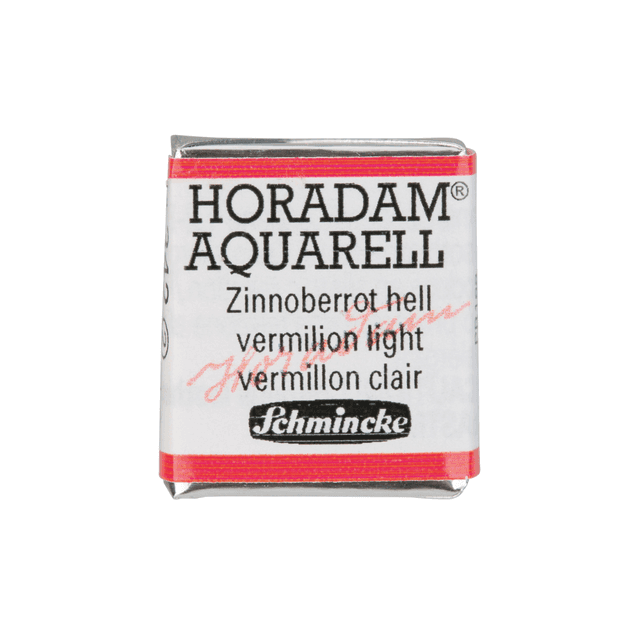 Краски акварельные "Schmincke Horadam", 342 киноварь светлая, полукювета
