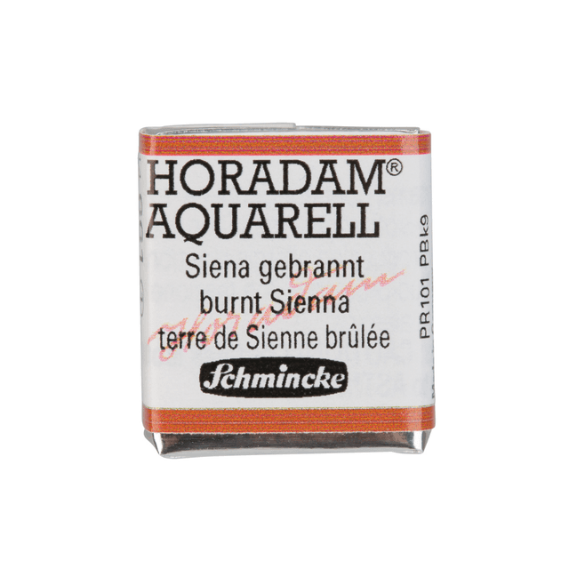 Краски акварельные "Schmincke Horadam", 661 сиена жженая, полукювета