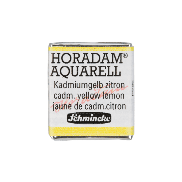Краски акварельные "Schmincke Horadam", 223 кадмий желтый лимонный, полукювета