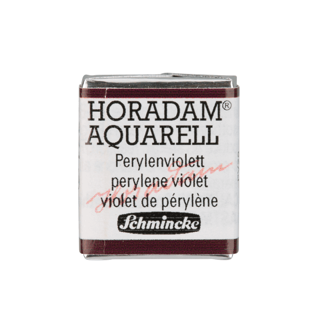 Краски акварельные "Schmincke Horadam", 371 перилен фиолетовый, полукювета