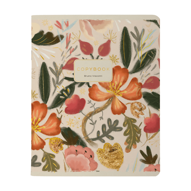 Тетрадь "Bloom Flowers", А5, 48 листов, клетка, ассорти