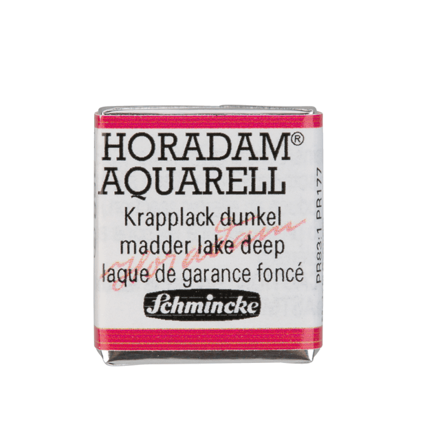 Краски акварельные "Schmincke Horadam", 358 розовая марена темная, полукювета