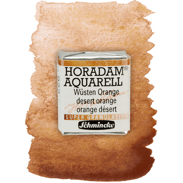 Краски акварельные "Schmincke Horadam", 922 оранжевая desert, полукювета