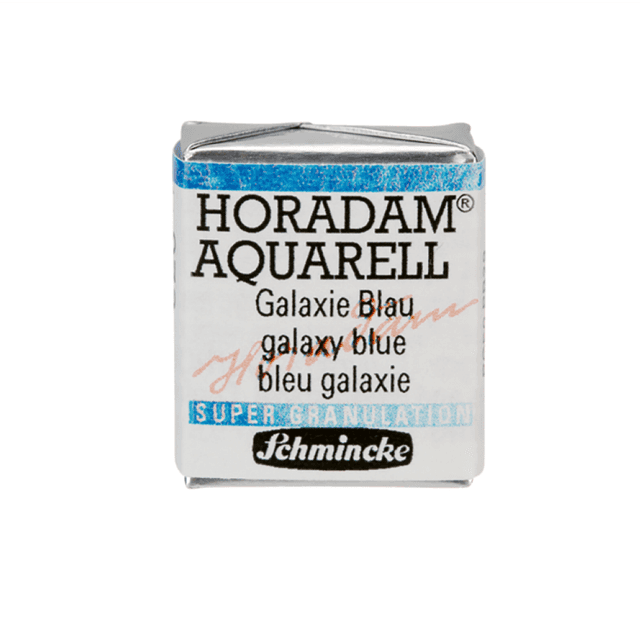 Краски акварельные "Schmincke Horadam", 973 синий galaxy, полукювета