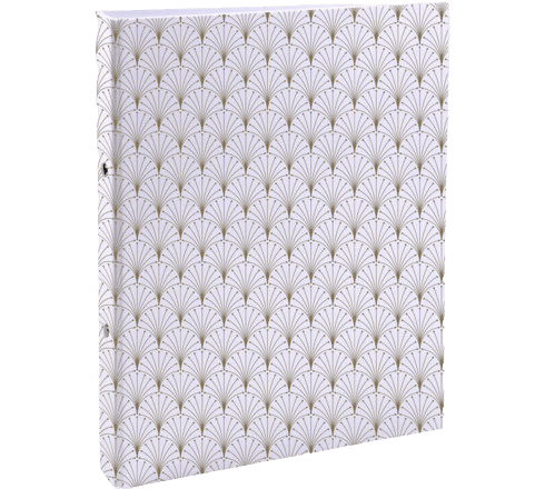 Папка на кольцах "Neo Deco", 2 кольца, ассорти