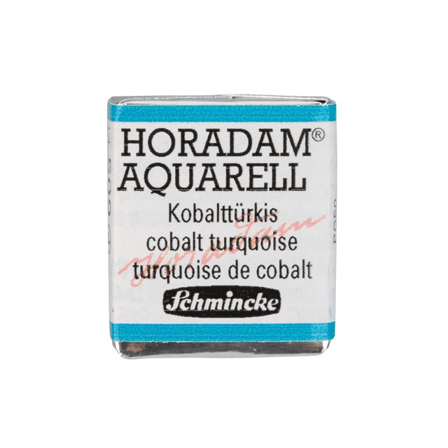 Краски акварельные "Schmincke Horadam", 509 кобальт бирюзовый, полукювета