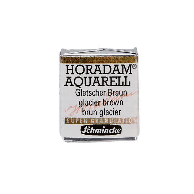 Краски акварельные "Schmincke Horadam", 964 коричневый glacier, полукювета