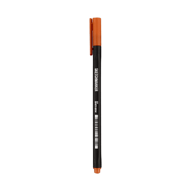 Ручка капиллярная "Sketchmarker Artist fine pen", 0.4 мм, коричневый