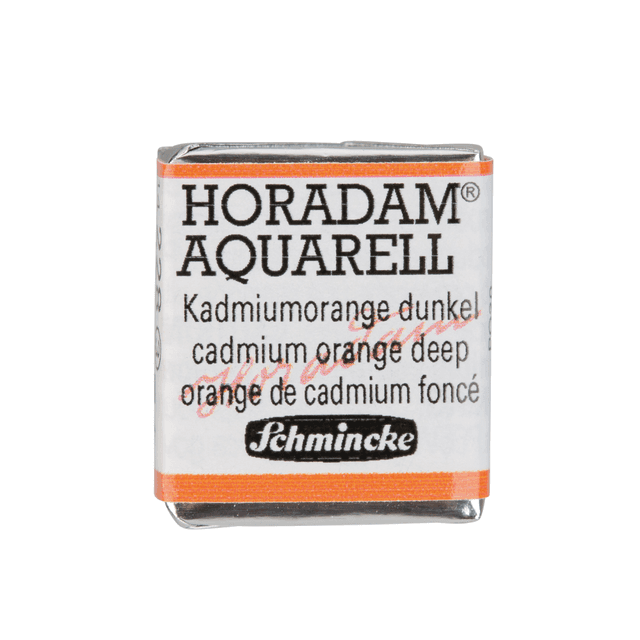 Краски акварельные "Schmincke Horadam", 228 кадмий оранжевый темный, полукювета
