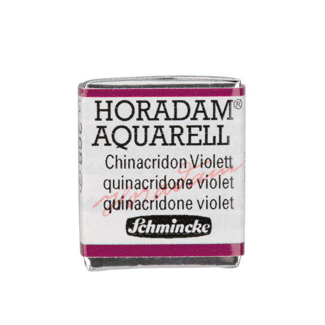 Краски акварельные "Schmincke Horadam", 368 хинакридон фиолетовый, полукювета