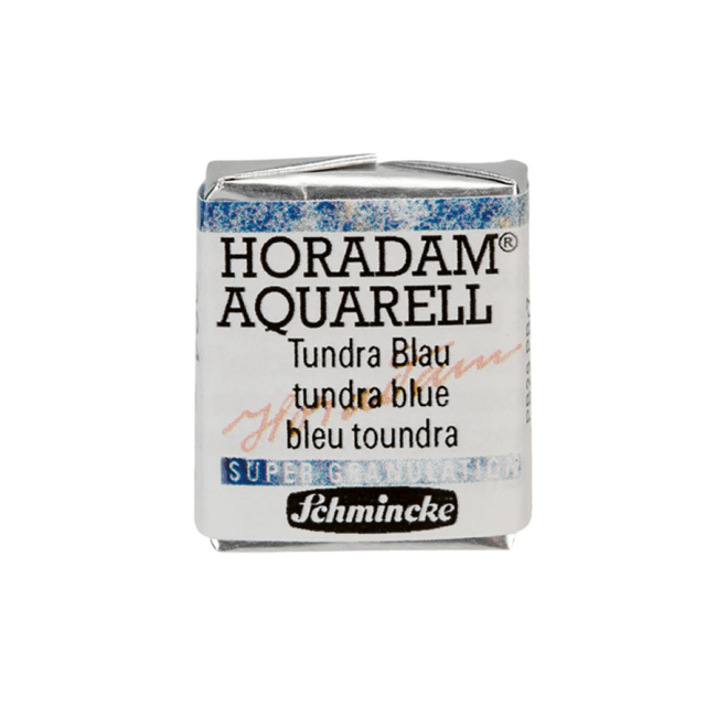 Краски акварельные "Schmincke Horadam", 984 синий tundra, полукювета
