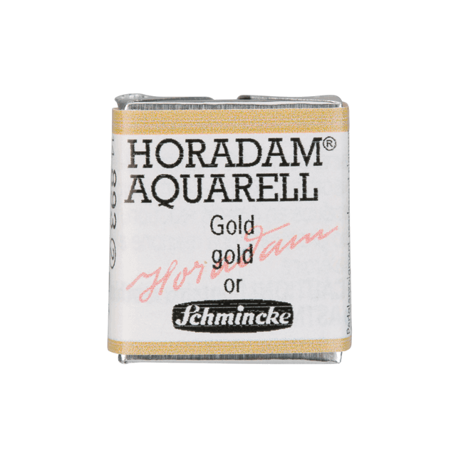 Краски акварельные "Schmincke Horadam", 893 золото, полукювета