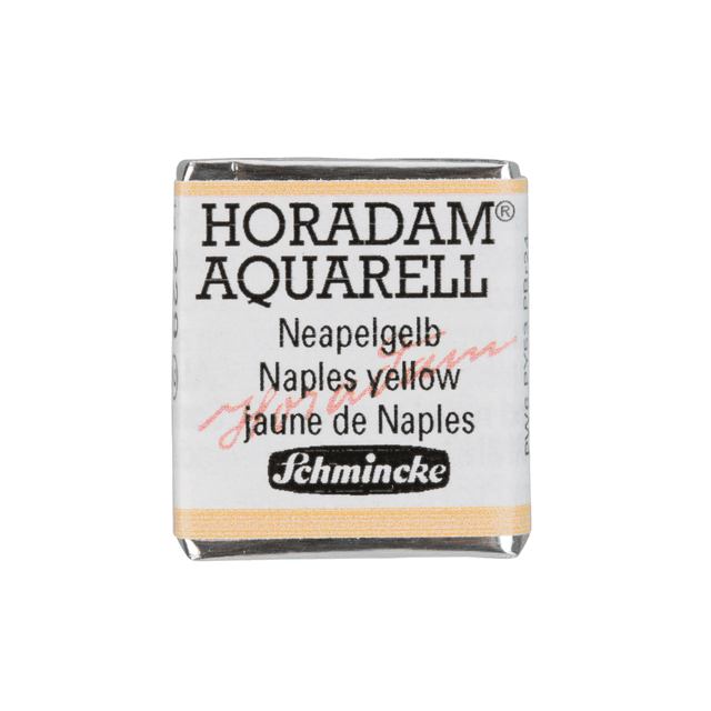 Краски акварельные "Schmincke Horadam", 229 неаполитанская желтая, полукювета