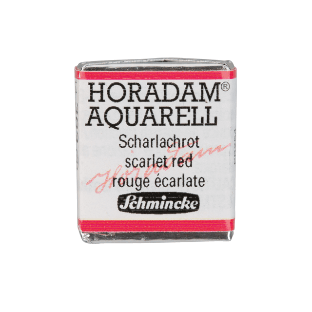 Краски акварельные "Schmincke Horadam", 363 красный скарлет, полукювета