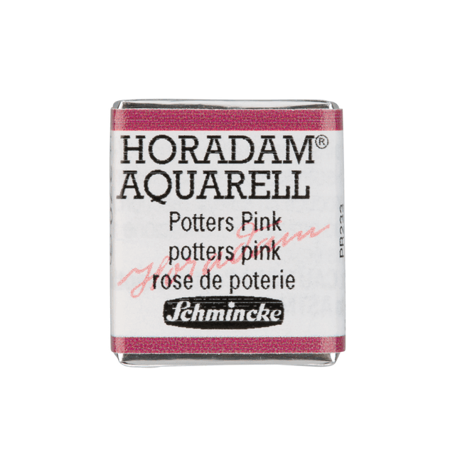 Краски акварельные "Schmincke Horadam", 370 розовый терракотовый, полукювета